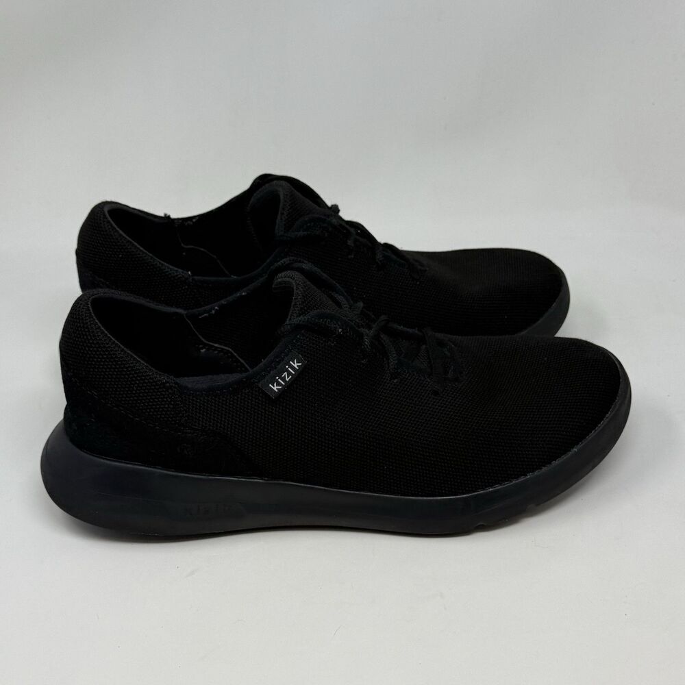 Kizik Madrid Eco-Knit Shoes Mens 10 Black Hands Free Lightweight Sneakers Unisex